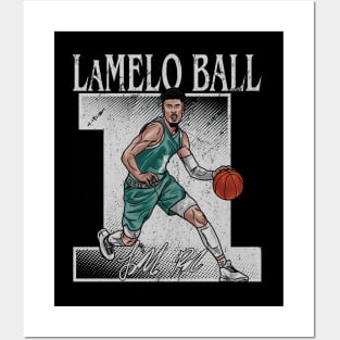 LaMelo Ball Charlotte Number Posters and Art